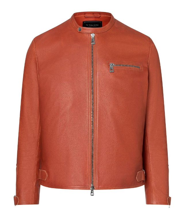 Fearless Biker Jacket (Men) Rust