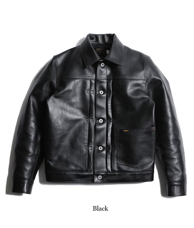 Trophy Clothing - Button Jacket Genuine Horsehide / TR-YL23